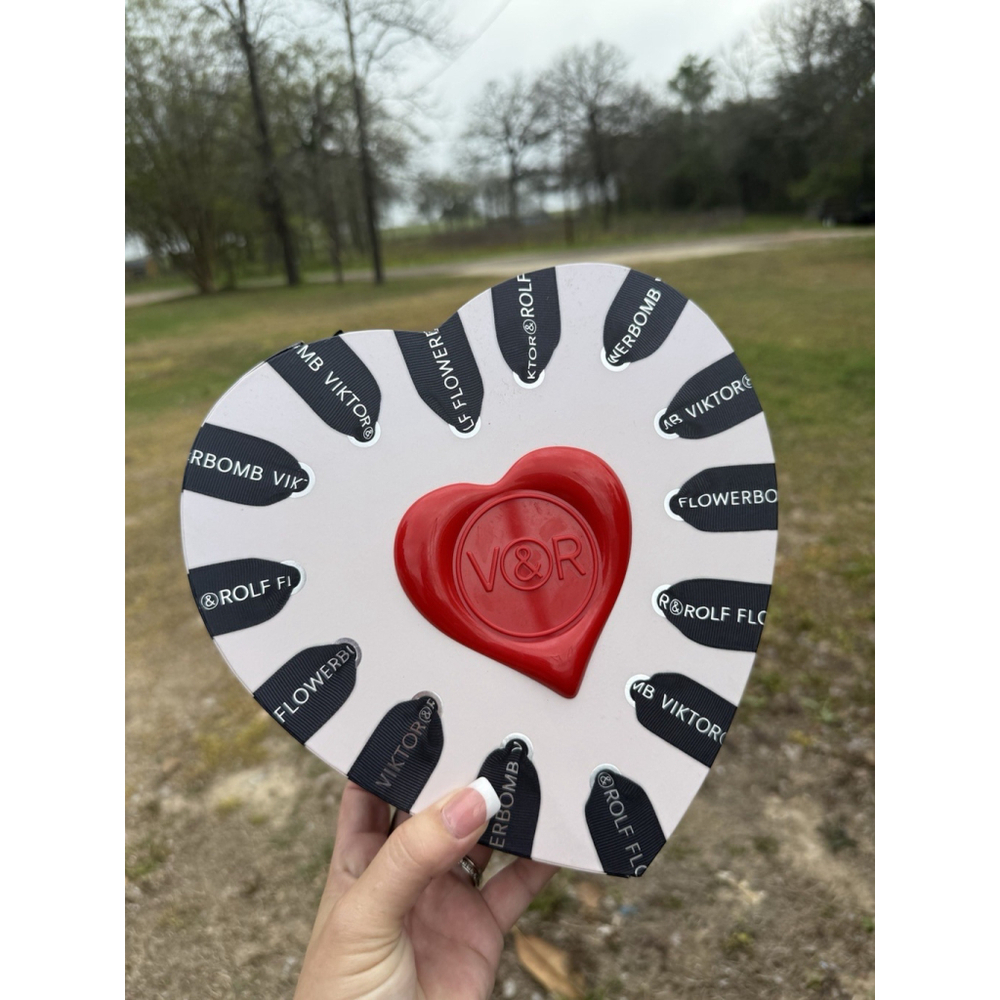 Viktor & Rolf Flowerbomb Heart Shaped Box BOX ONLY